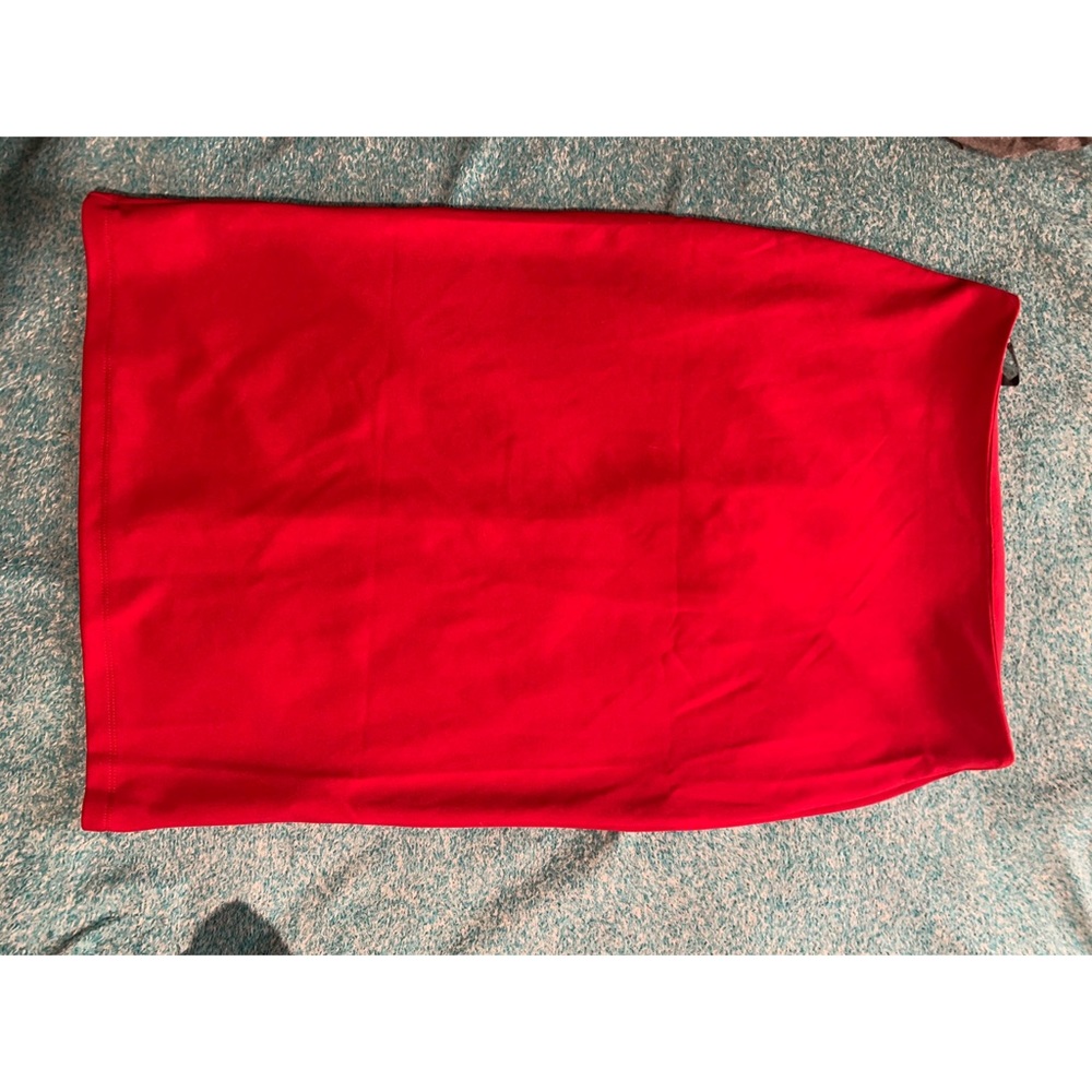Shein Red Pencil Skirt